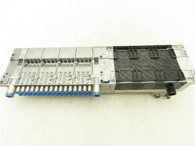 Festo VMPA1-FB-EMG-8 533345 Air Solenoid 16-Valve Manifold 24V w/CPX Modules