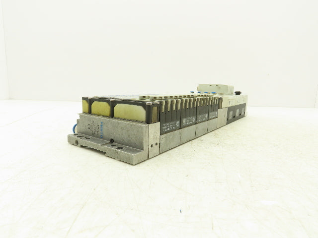 Festo VMPA1-FB-EMG-8 533345 Air Solenoid 16-Valve Manifold 24V w/CPX Modules