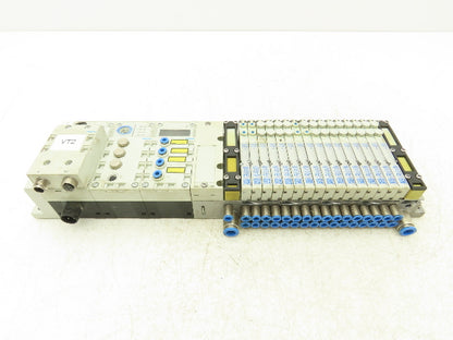 Festo VMPA1-FB-EMG-8 533345 Air Solenoid 16-Valve Manifold 24V w/CPX Modules