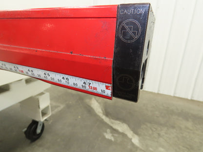 Wilson Tool Express Rail 8 ft Press Brake Clamp Hydraulic 20mm Safety Tang