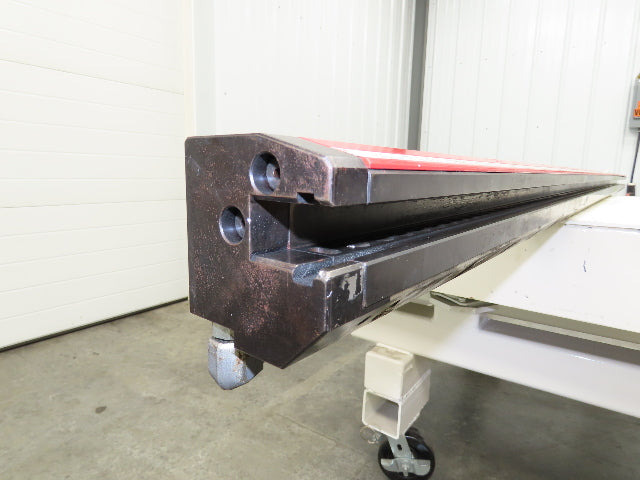 Wilson Tool Express Rail 8 ft Press Brake Clamp Hydraulic 20mm Safety Tang