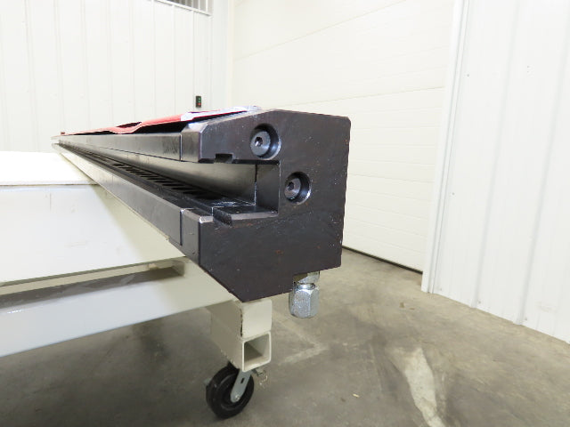 Wilson Tool Express Rail 8 ft Press Brake Clamp Hydraulic 20mm Safety Tang