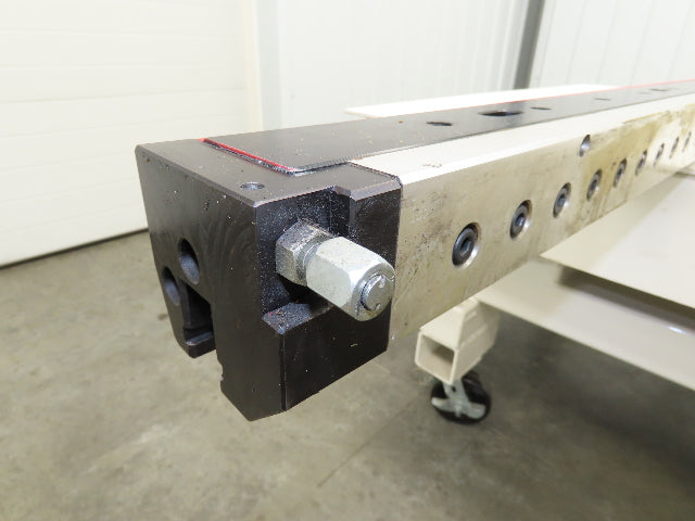 Wilson Tool Express Rail 8 ft Press Brake Clamp Hydraulic 20mm Safety Tang