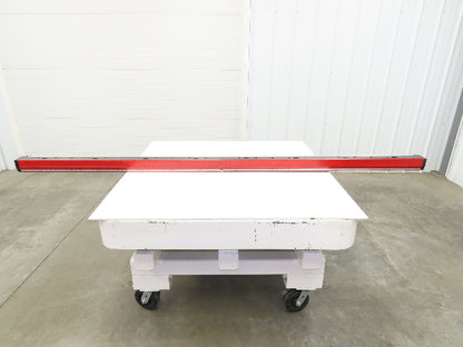 Wilson Tool Express Rail 8 ft Press Brake Clamp Hydraulic 20mm Safety Tang