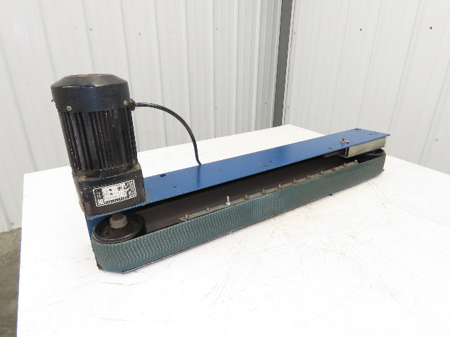 36"L Case Sealer Box Taper Belt Drive Box Conveyor Grip Belt 2.5"W 115V