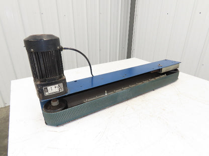 36"L Case Sealer Box Taper Belt Drive Box Conveyor Grip Belt 2.5"W 115V