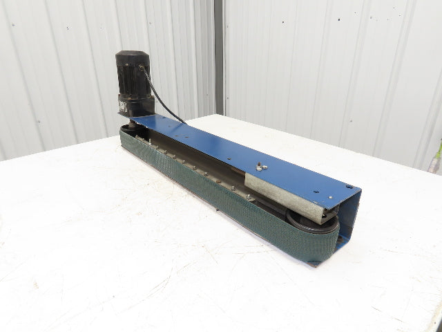36"L Case Sealer Box Taper Belt Drive Box Conveyor Grip Belt 2.5"W 115V