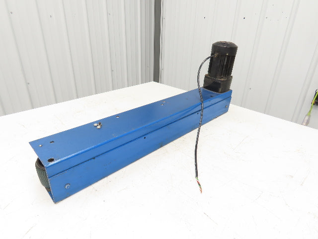 36"L Case Sealer Box Taper Belt Drive Box Conveyor Grip Belt 2.5"W 115V