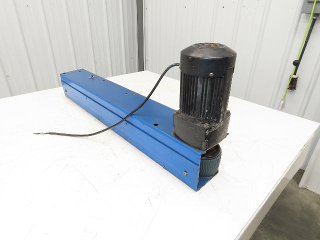 36"L Case Sealer Box Taper Belt Drive Box Conveyor Grip Belt 2.5"W 115V