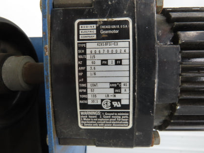 36"L Case Sealer Box Taper Belt Drive Box Conveyor Grip Belt 2.5"W 115V