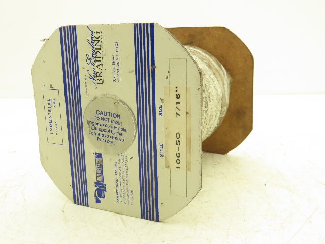 New England Braiding 106SC Nomex Fiber Packing 7/16" Compression Packing 2000PSI