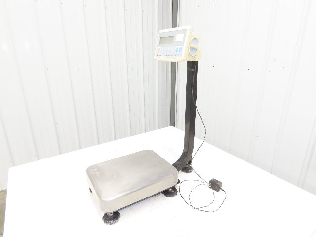 A&D FG-60KAM Digital Platform Bench Scale With Pedestal & 12X14" Base 120VAC