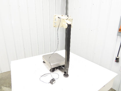 A&D FG-60KAM Digital Platform Bench Scale With Pedestal & 12X14" Base 120VAC