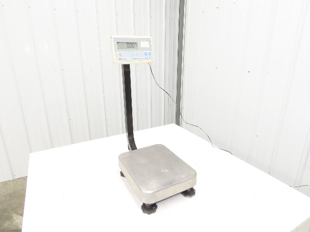 A&D FG-60KAM Digital Platform Bench Scale With Pedestal & 12X14" Base 120VAC