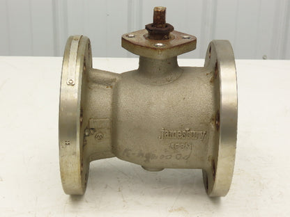 Jamesbury 4" 5150 31 3600TT Flanged Ball Valve 316SS 275PSI Class 150 Stainless