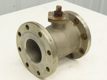 Jamesbury 4" 5150 31 3600TT Flanged Ball Valve 316SS 275PSI Class 150 Stainless