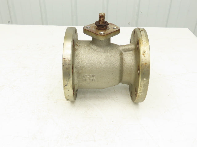 Jamesbury 4" 5150 31 3600TT Flanged Ball Valve 316SS 275PSI Class 150 Stainless