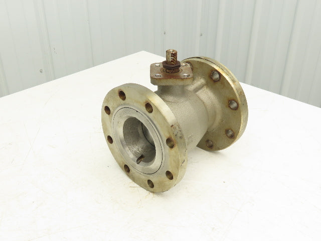 Jamesbury 4" 5150 31 3600TT Flanged Ball Valve 316SS 275PSI Class 150 Stainless