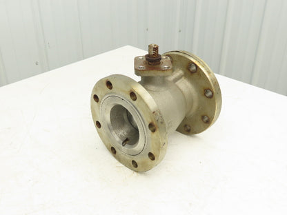 Jamesbury 4" 5150 31 3600TT Flanged Ball Valve 316SS 275PSI Class 150 Stainless
