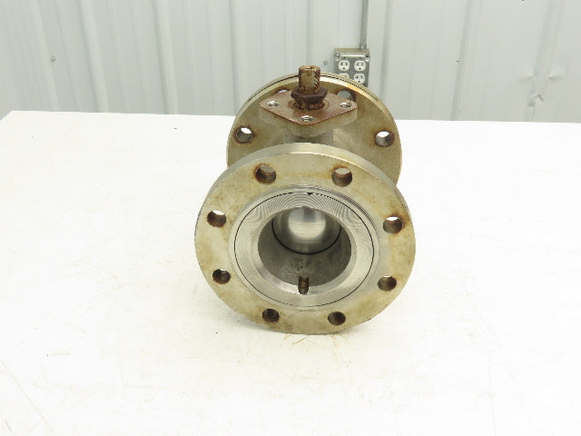 Jamesbury 4" 5150 31 3600TT Flanged Ball Valve 316SS 275PSI Class 150 Stainless