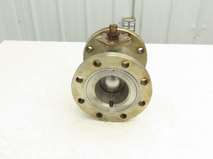 Jamesbury 4" 5150 31 3600TT Flanged Ball Valve 316SS 275PSI Class 150 Stainless