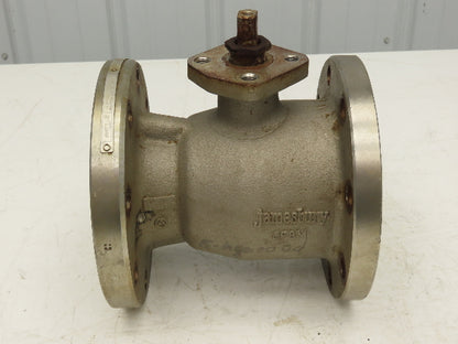 Jamesbury 4" 5150 31 3600TT Flanged Ball Valve 316SS 275PSI Class 150 Stainless
