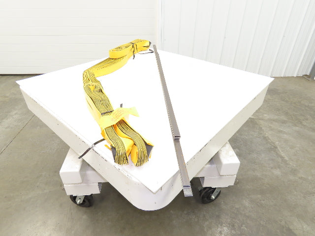 Akon Lift Table Bellows 72x42x42" Bolt On Bars Black Yellow Fire Retardant Vinyl