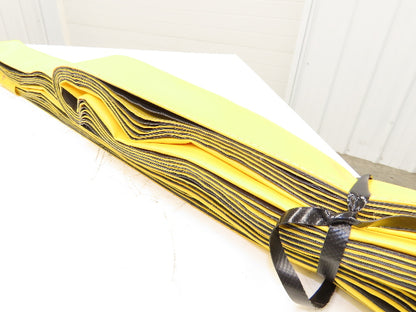 Akon Lift Table Bellows 72x54x42" Bolt On Bars Black Yellow Fire Retardant Vinyl