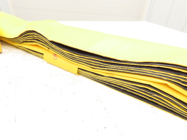 Akon Lift Table Bellows 72x54x42" Bolt On Bars Black Yellow Fire Retardant Vinyl