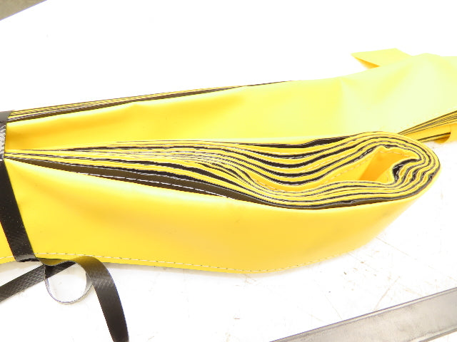 Akon Lift Table Bellows 72x54x42" Bolt On Bars Black Yellow Fire Retardant Vinyl