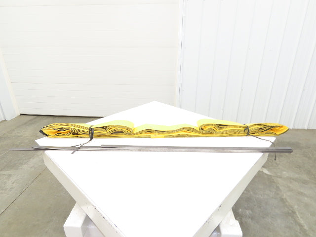 Akon Lift Table Bellows 72x54x42" Bolt On Bars Black Yellow Fire Retardant Vinyl