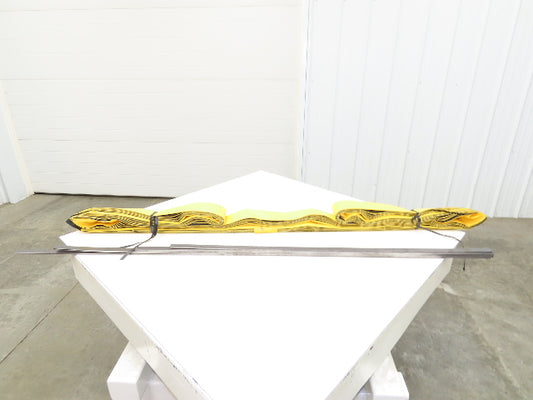 Akon Lift Table Bellows 72x54x42" Bolt On Bars Black Yellow Fire Retardant Vinyl