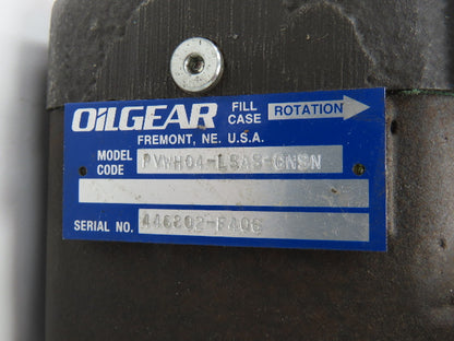 Oilgear PVWH04-LSAS-CNSN Double Hydraulic Piston Pump PVWH04-LDAS-CNSN