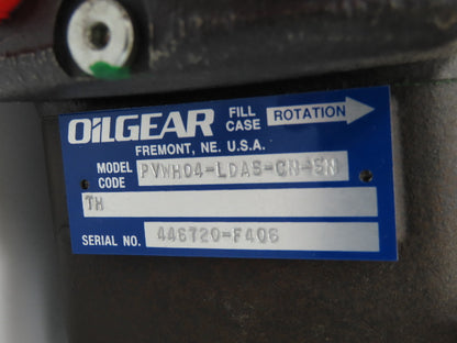 Oilgear PVWH04-LSAS-CNSN Double Hydraulic Piston Pump PVWH04-LDAS-CNSN