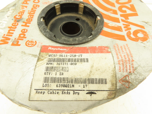 Raychem WGRD-H611-250-FT Two Wire Spool 200' Electric Heating Cable 6W 120V