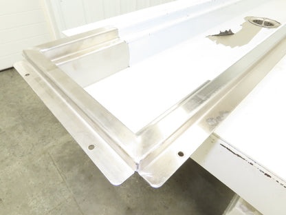 Regency 600FT1272SS 12" x 72" 14-Gauge Stainless Steel Floor Trough NSF