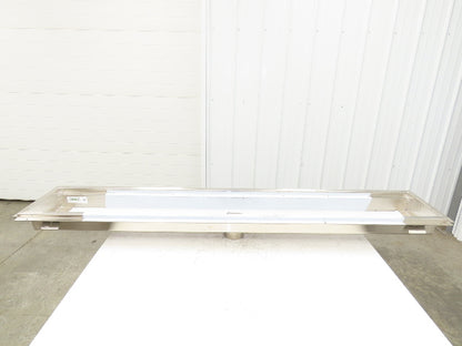 Regency 600FT1272SS 12" x 72" 14-Gauge Stainless Steel Floor Trough NSF