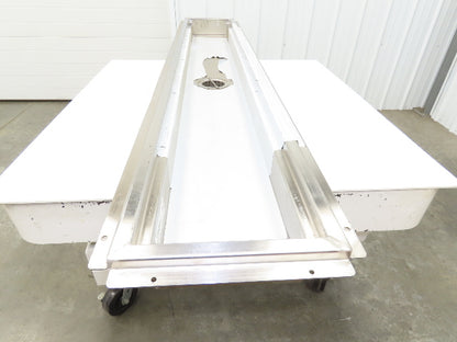 Regency 600FT1272SS 12" x 72" 14-Gauge Stainless Steel Floor Trough NSF