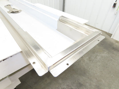 Regency 600FT1272SS 12" x 72" 14-Gauge Stainless Steel Floor Trough NSF