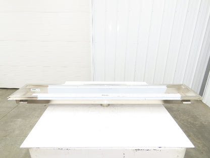 Regency 600FT1272SS 12" x 72" 14-Gauge Stainless Steel Floor Trough NSF