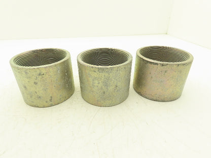 Wheatland 3-1/2" Rigid Galvanized Conduit Coupling Lot of 3
