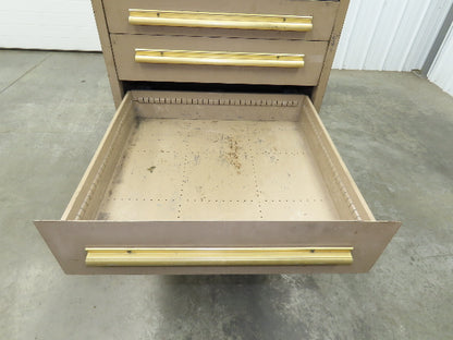 Equipto Modular Steel 7 Drawer Industrial Tool Cabinet 30x29x44" Stanley Vidmar