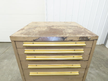 Equipto Modular Steel 7 Drawer Industrial Tool Cabinet 30x29x44" Stanley Vidmar