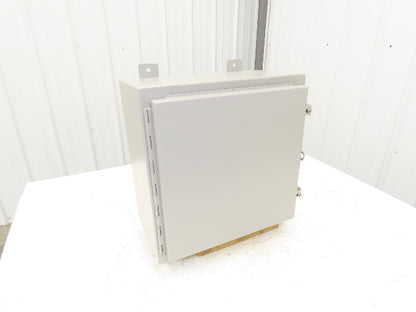 Wiegmann N12161608 Electrical Enclosure 16x16x8" Wall Mount Panel