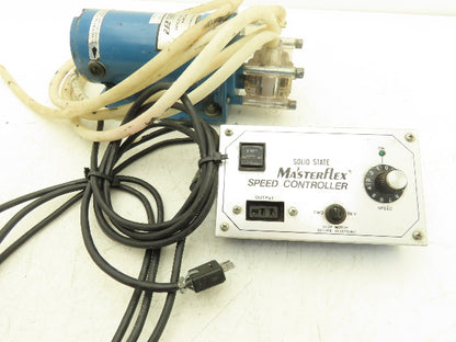 Cole-Parmer 7553-00 MasterFlex Peristaltic Metering Pump 6-600 RPM W/Controller