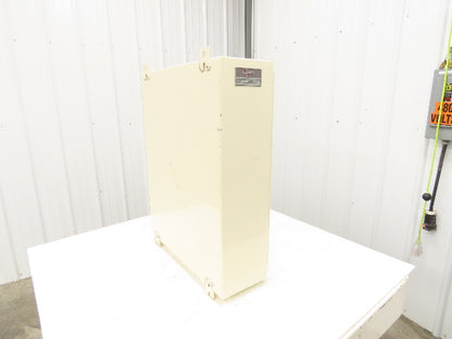 Hoffman A302408LP Electrical Enclosure 30x24x8" Control Panel  4.75x3.75" Cutout