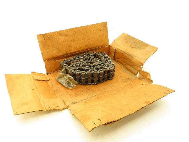 Tsubaki RS80-2 #80 Double Roller Chain Cotter Pin Connected W/Connector Link 48"