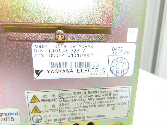 Yaskawa CACR-UP130AAB Servo Drive Unit