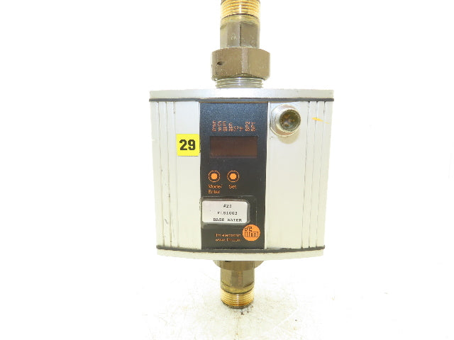 IFM SU8200 Ultrasonic Digital Flow Meter 0-100L/Min 24VDC