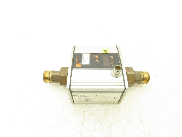 IFM SU8200 Ultrasonic Digital Flow Meter 0-100L/Min 24VDC